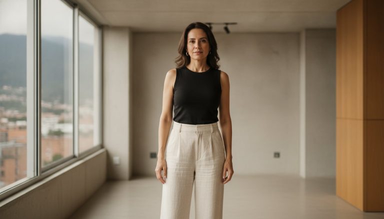 Moda minimalista femenina en Colombia: El arte de vestir con esencia y libertad