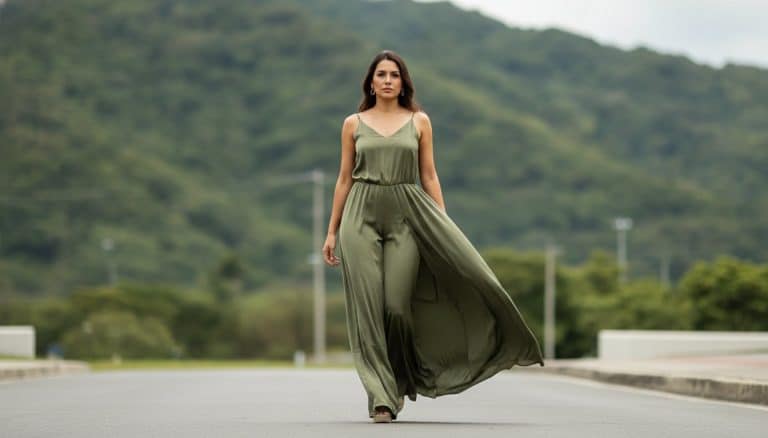 Overoles de pierna ancha para mujer: El equilibrio entre libertad y elegancia natural