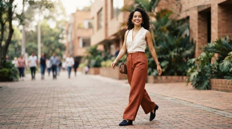 Pantalones de pierna ancha para bajitas: cómo elegirlos y combinarlos